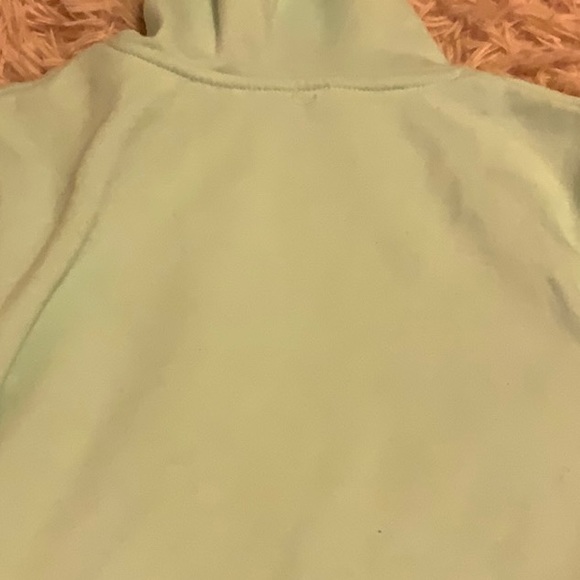 Light blue hoodie (girl size 10) - Picture 3 of 4